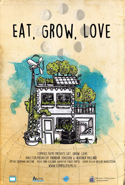 Póster de Eat, Grow, Love