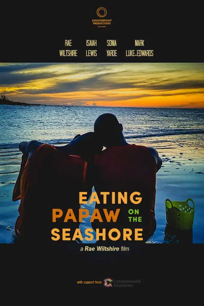 Póster de Eating Papaw on the Seashore