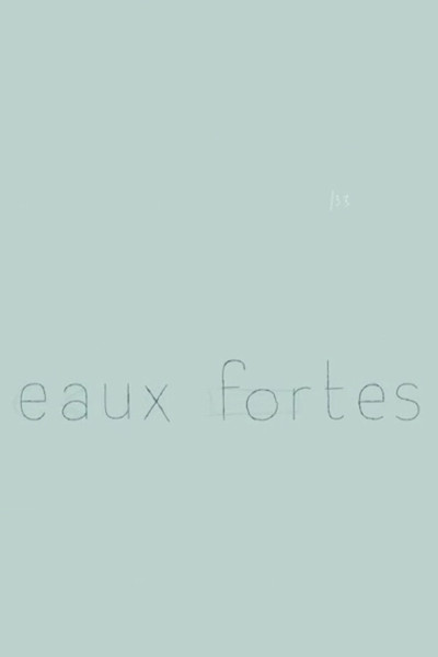 Póster de Eaux fortes