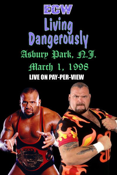 Póster de ECW Living Dangerously '98