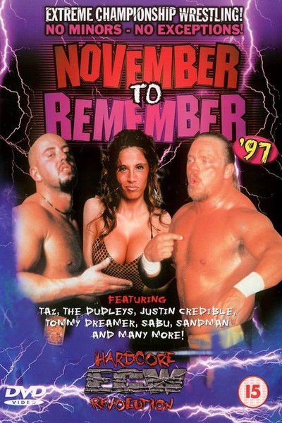 Póster de ECW November 2 Remember 97