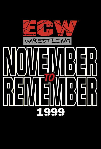 Póster de ECW November to Remember 1999