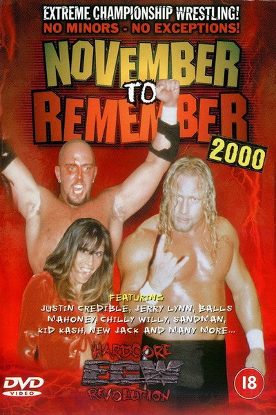 Póster de ECW November to Remember 2000