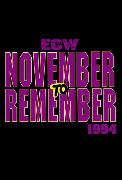Póster de ECW November to Remember