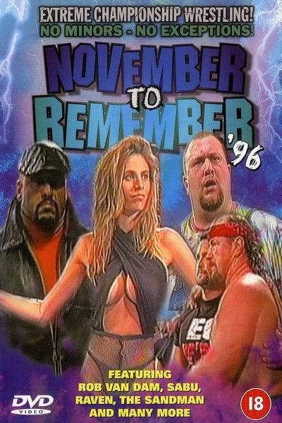 Póster de ECW November to Remember '96