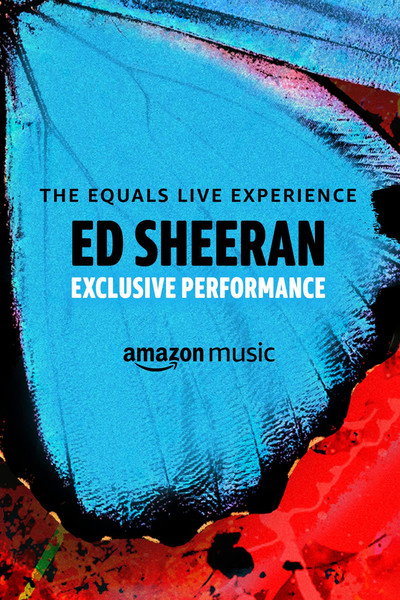 Póster de Ed Sheeran the Equals Live Experience