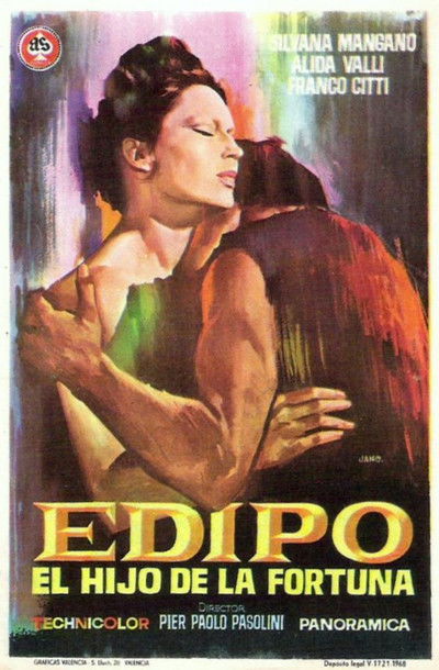 Póster de Edipo, el hijo de la fortuna