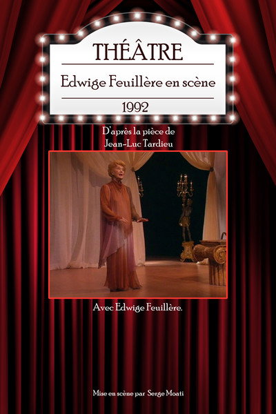 Póster de Edwige Feuillère en scène