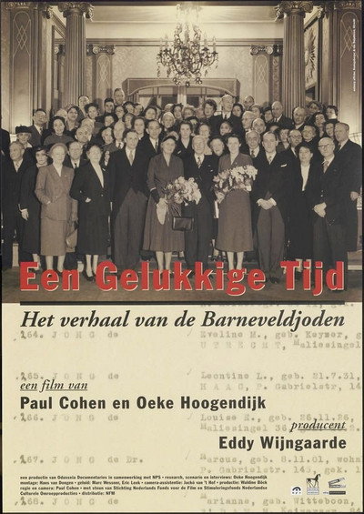 Póster de Een gelukkige tijd - het verhaal van de Barneveldjoden