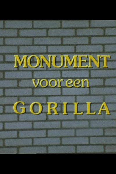 Póster de Een monument voor een gorilla