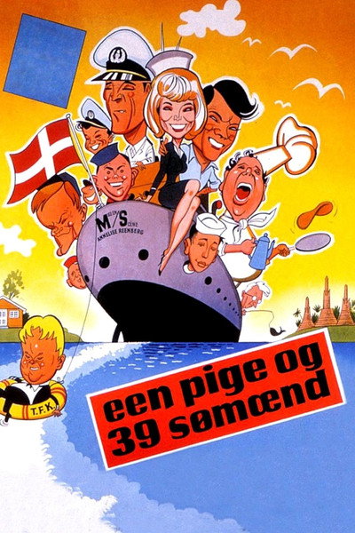 Póster de Een pige og 39 sømænd