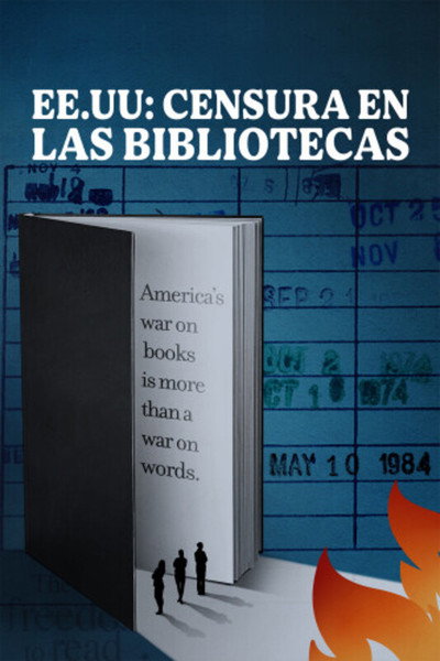 Póster de E.E.U.U.: censura en las bibliotecas