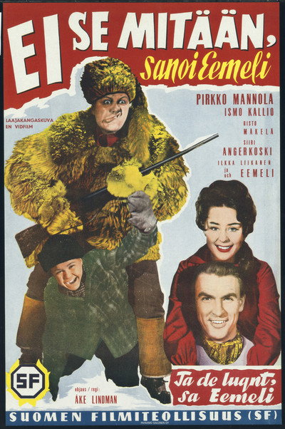 Póster de 'Ei se mitään!' sanoi Eemeli