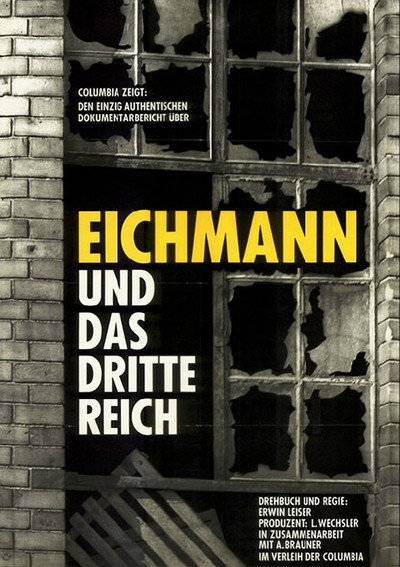 Póster de Eichmann und das Dritte Reich
