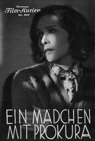 Póster de Ein Mädchen mit Prokura
