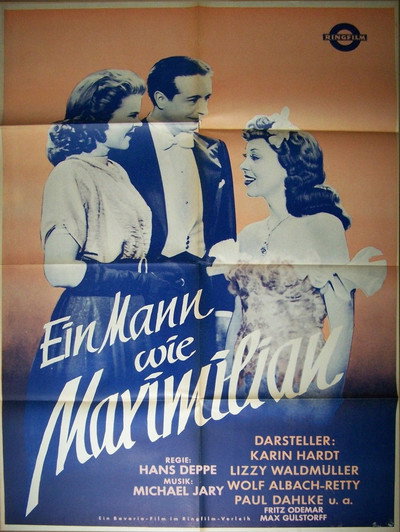 Póster de Ein Mann wie Maximilian