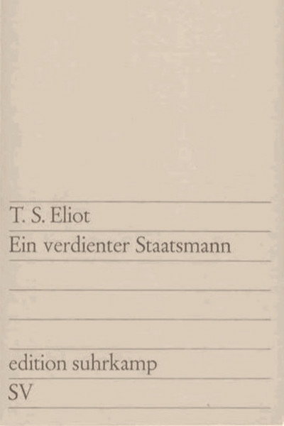 Póster de Ein verdienter Staatsmann