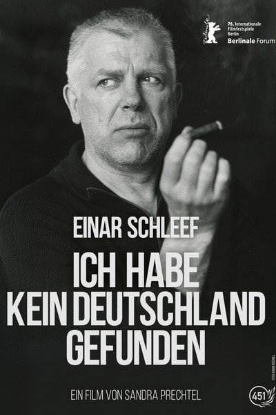 Póster de Einar Schleef - Ich habe kein Deutschland gefunden