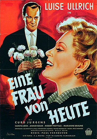 Póster de Eine Frau von heute