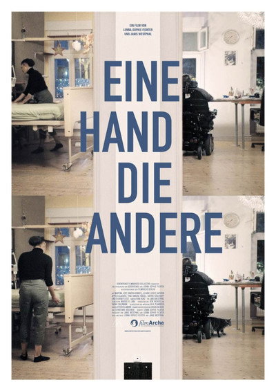 Póster de Eine Hand die andere