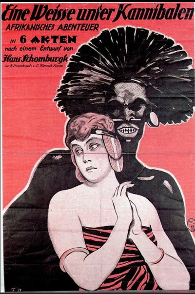 Póster de Eine weisse unter Kannibalen
