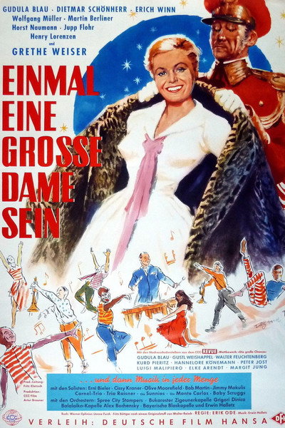 Póster de Einmal eine grosse Dame sein