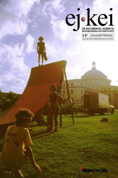 Póster de EJKEI: Un documental sobre el skateboarding en Puerto Rico