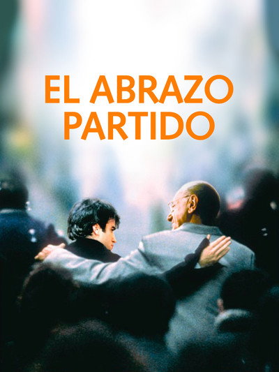 Póster de El abrazo partido