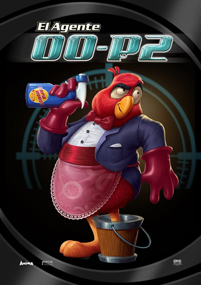 Póster de El agente 00-P2