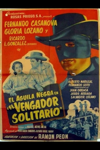 Póster de El aguila negra en 'El vengador solitario'