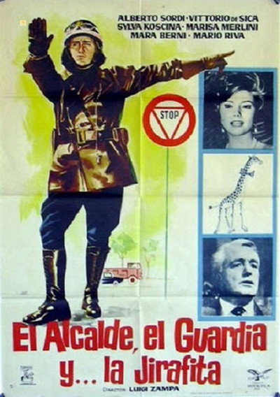 Póster de El alcalde, el guardia y la jirafita