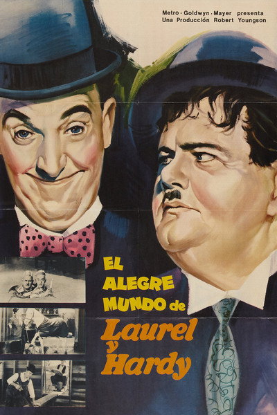 Póster de El alegre mundo de Laurel y Hardy