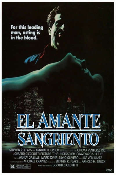 Póster de El amante sangriento