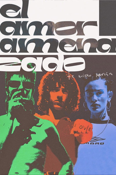 Póster de El amor amenazado