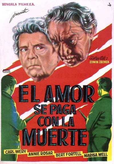 Póster de El amor se paga con la muerte