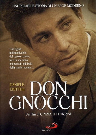 Póster de El ángel de los niños. Don Carlo Gnocchi