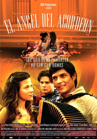 Póster de El ángel del acordeon
