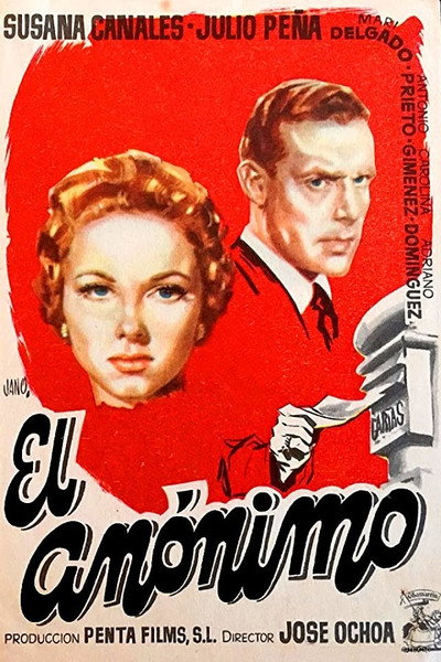 Póster de El anónimo