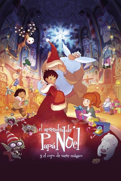 Póster de El aprendiz de Papá Noel y el copo de nieve mágico