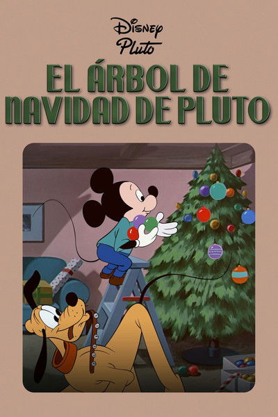 Póster de El árbol de Navidad de Pluto