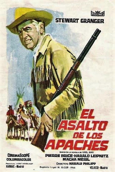 Póster de El asalto de los apaches