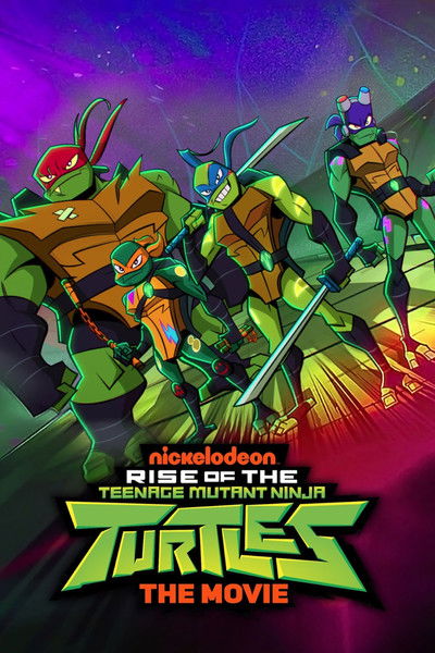 Póster de El ascenso de las Tortugas Ninja: La película