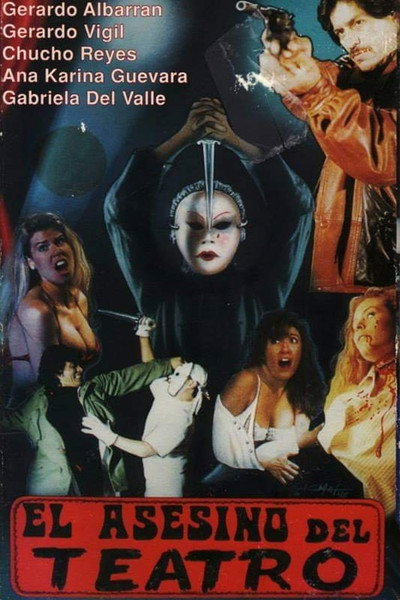 Póster de El asesino del teatro