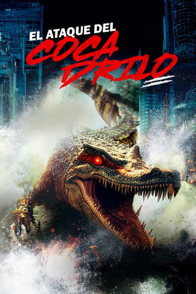 Póster de El ataque del cocadrilo