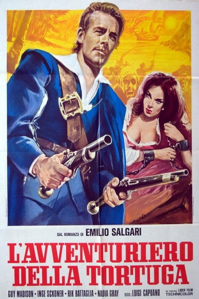 Póster de El aventurero de Tortuga