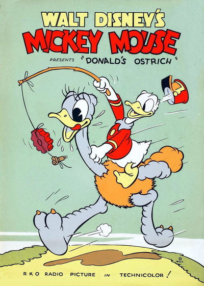 Póster de El avestruz de Donald