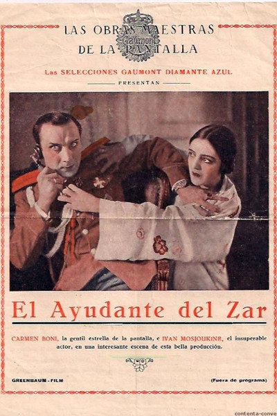 Póster de El Ayudante del Zar