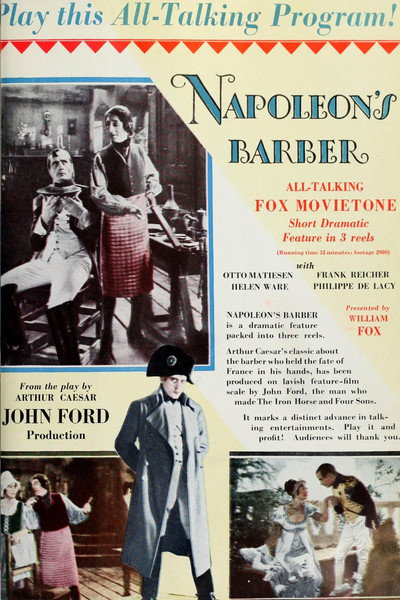 Póster de El barbero de Napoleón