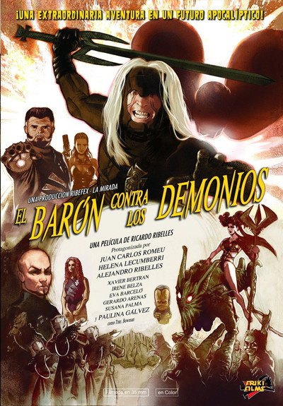 Póster de El barón contra los Demonios