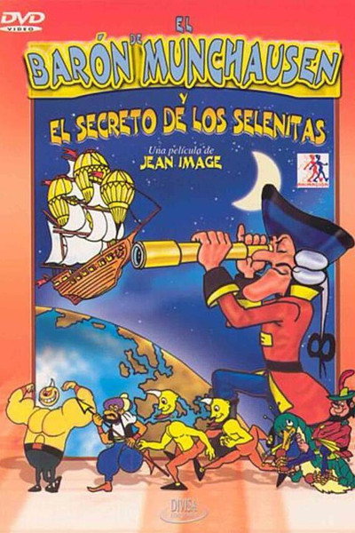 Póster de El Barón de Münchausen y el secreto de los Selenitas